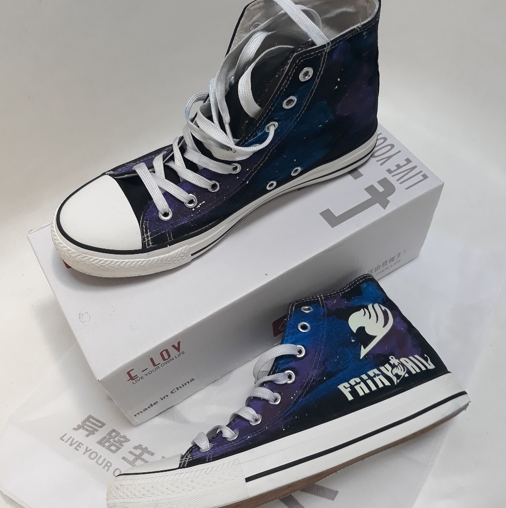 ElovForU Fairy Tale HighTop Canvas Sneaker Anime